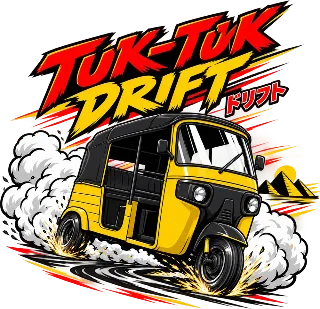 “Tuk-Tuk Drift” design