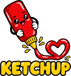 “Ketchup & Fries (His)” design