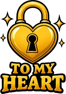 “The Key to My Heart (Hers)” design