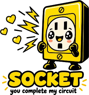 “Plug & Socket (Hers)” design