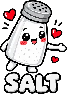 “Salt & Pepper (His)” design