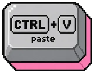 “Ctrl+C · Ctrl+V (Hers)” design