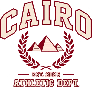 “Cairo Athletic Dept.” design