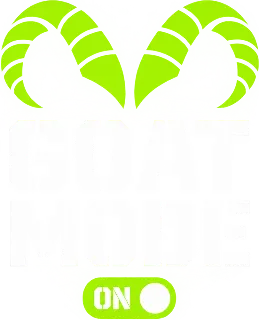 “GOAT Mode ON” design