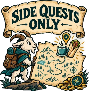 “Side Quests Only” design