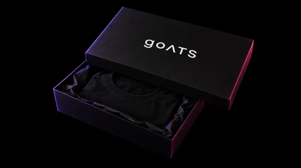 GOATS packaging box